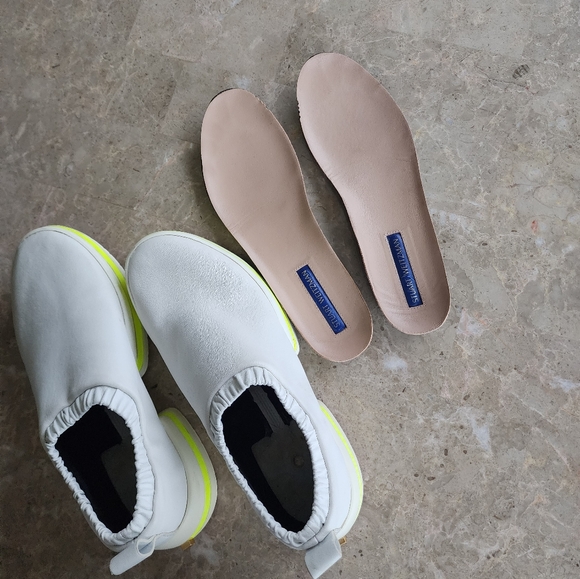 Stuart Weitzman Leather Sneakers - Picture 6 of 8
